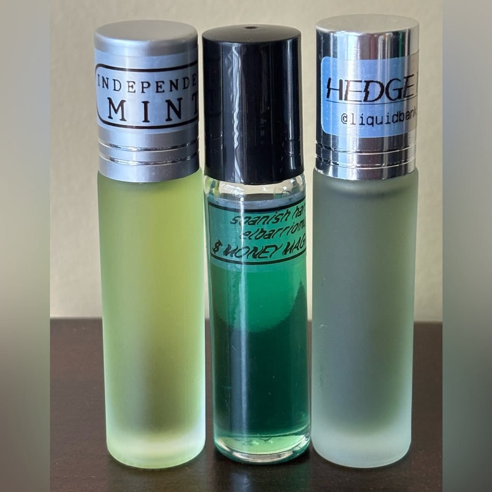 Men’s cologne , 3 FULL 10 ml rollerballs , quality 1:1 fragrances